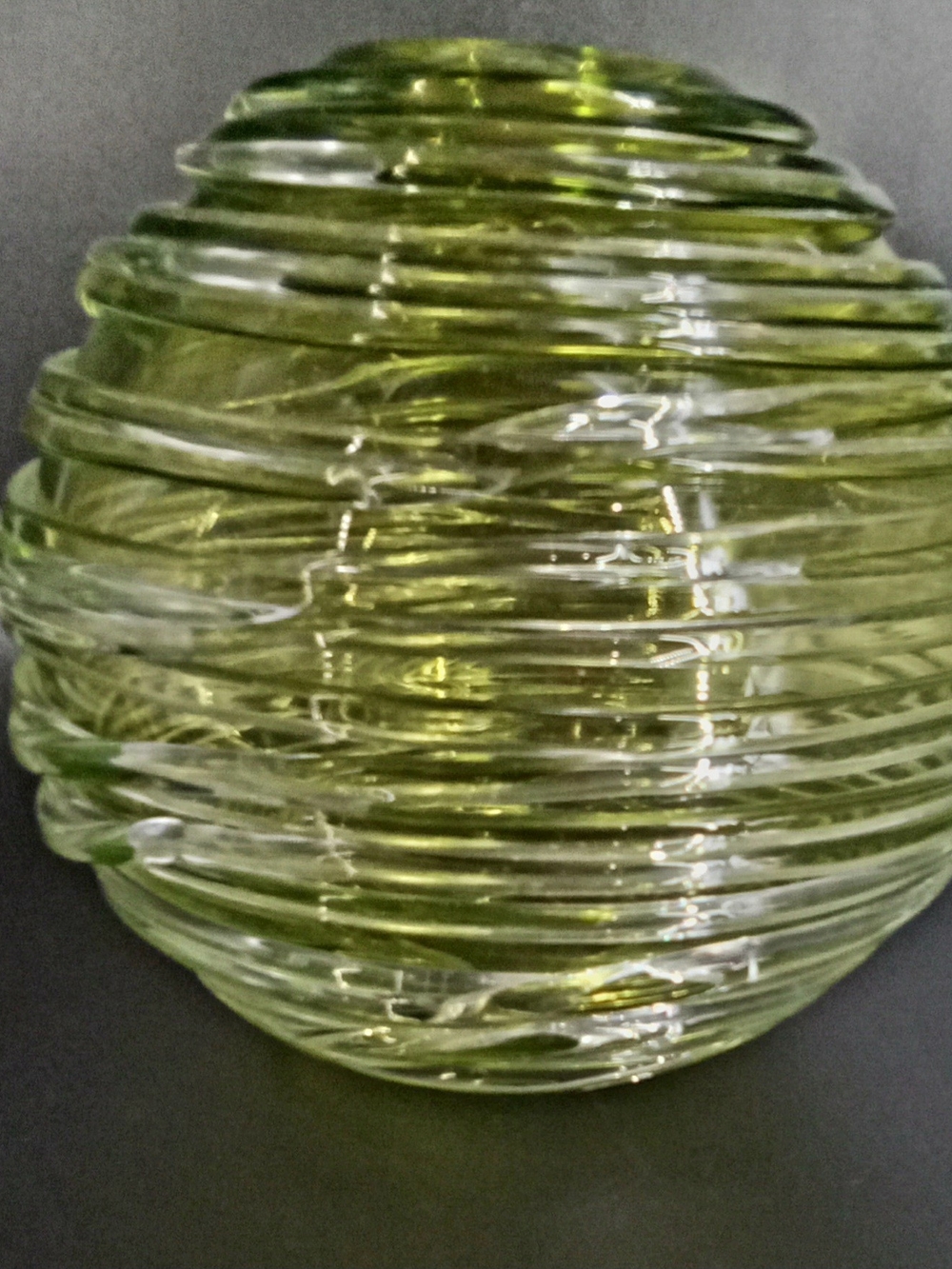 William Yeoward Studio Citrine "Miranda"Crystal Glass Vase